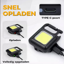 Afbeelding in Gallery-weergave laden, Multifunctionele sleutelhanger noodverlichting