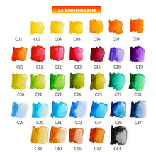 Afbeelding in Gallery-weergave laden, Solid Gouache Pigment Palette - laat je creativiteit spreken!