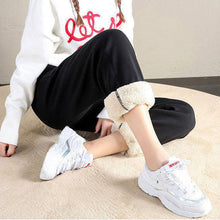 Afbeelding in Gallery-weergave laden, Fleece Gewatteerde Jogging Broek voor Dames