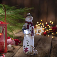 Afbeelding in Gallery-weergave laden, Snowman with Lantern decoration