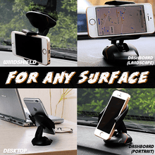 Afbeelding in Gallery-weergave laden, 360° transformeerbare autotelefoonhouder