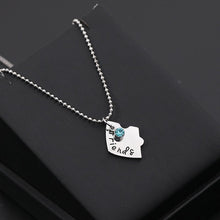 Afbeelding in Gallery-weergave laden, Gegraveerde puzzel vriendschap hanger kettingen set