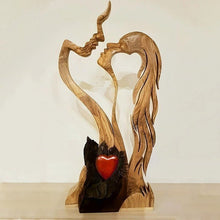 Afbeelding in Gallery-weergave laden, Hou van eeuwige houten decoratie-ornamenten