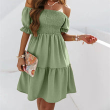 Afbeelding in Gallery-weergave laden, Backless one shoulder dress