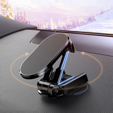 Afbeelding in Gallery-weergave laden, Metalen opvouwbare autotelefoonhouder