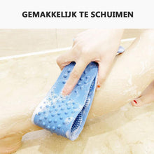 Afbeelding in Gallery-weergave laden, Siliconen body scrubber riem