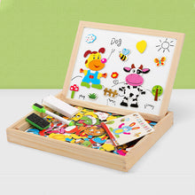 Afbeelding in Gallery-weergave laden, Magnetisch didactisch wit bord 2 in 1