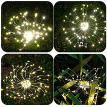 Afbeelding in Gallery-weergave laden, Waterdichte Zonne Garden Vuurwerk Lamp