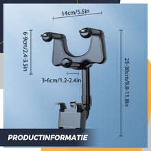 Afbeelding in Gallery-weergave laden, Draaibare en intrekbare autotelefoonhouder