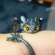 Afbeelding in Gallery-weergave laden, Adjustable Dragon Couple Ring