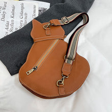 Afbeelding in Gallery-weergave laden, Cross body tas in de vorm van een kat