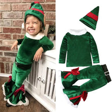 Afbeelding in Gallery-weergave laden, Fluwelen herfstoutfits voor kerstman