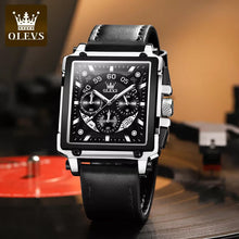 Afbeelding in Gallery-weergave laden, Lichtgevend Luxe Square Business Quartz horloge