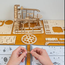 Afbeelding in Gallery-weergave laden, 3D DIY puzzelbaan rollende bal speelgoed