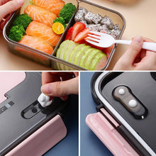 Afbeelding in Gallery-weergave laden, Plastic Bento Opbergvak Lunchbox