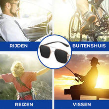 Afbeelding in Gallery-weergave laden, Dubbelstraals slank retro pc-frame optisch glas