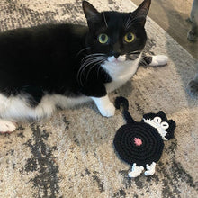 Afbeelding in Gallery-weergave laden, Schattige gebreide onderzetters voor kittens