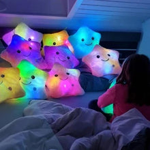 Afbeelding in Gallery-weergave laden, Vijfpuntige Ster Lichtgevend Kussen