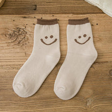Afbeelding in Gallery-weergave laden, Lovely Smile Face Katoenen Sokken
