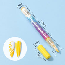 Afbeelding in Gallery-weergave laden, 12 Colors Ultra Thin Curve Manicure Marker