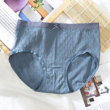 Afbeelding in Gallery-weergave laden, Plus maat katoenen middelhoge taille comfortabele ademende dames slip
