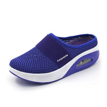 Afbeelding in Gallery-weergave laden, Platte platte sandalen met mesh voor dames
