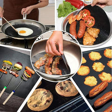 Afbeelding in Gallery-weergave laden, Non-stick BBQ-grill matten met snijbox