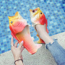 Afbeelding in Gallery-weergave laden, Grappige unisex vis pantoffels
