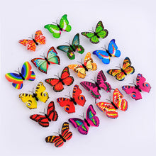 Afbeelding in Gallery-weergave laden, 3D LED Butterfly Decoration Night Light