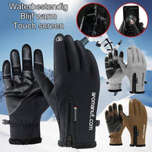 Afbeelding in Gallery-weergave laden, Warme waterdichte handschoenen met touchscreen
