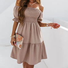 Afbeelding in Gallery-weergave laden, Backless one shoulder dress