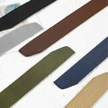 Afbeelding in Gallery-weergave laden, Niet-metalen niet-magnetische nylon riem met gesp