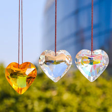 Afbeelding in Gallery-weergave laden, Opknoping Hart Suncatcher Prisma Ambachten