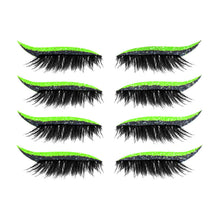 Afbeelding in Gallery-weergave laden, Herbruikbare eyeliner- en wimperstickers (4 paar)