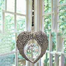 Afbeelding in Gallery-weergave laden, Herdenkingsornament met engelen vleugels