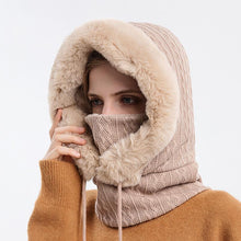 Afbeelding in Gallery-weergave laden, Warme Sjaal Hoodie