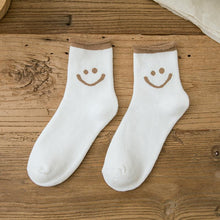 Afbeelding in Gallery-weergave laden, Lovely Smile Face Katoenen Sokken