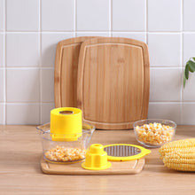 Afbeelding in Gallery-weergave laden, Cob Corn Stripper met ingebouwde maatbeker en rasp