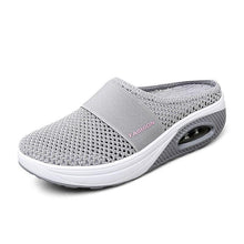 Afbeelding in Gallery-weergave laden, Platte platte sandalen met mesh voor dames