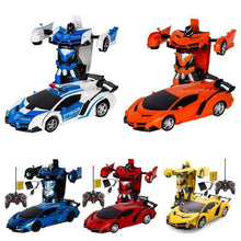 Afbeelding in Gallery-weergave laden, Afstandsbediening transformerende robotauto
