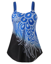 Afbeelding in Gallery-weergave laden, Peacock pattern swim skirt