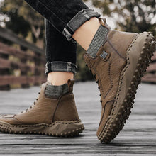 Afbeelding in Gallery-weergave laden, Mannen Retro niet Slip casual enkellaarsjes