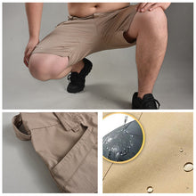 Afbeelding in Gallery-weergave laden, Tactische short in effen kleur