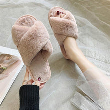 Afbeelding in Gallery-weergave laden, Pluche pantoffels voor binnen