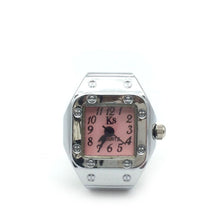 Afbeelding in Gallery-weergave laden, Ring met echt horloge voor koppels