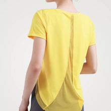 Afbeelding in Gallery-weergave laden, Mesh stitching yoga clothes