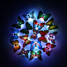 Afbeelding in Gallery-weergave laden, 3D LED Butterfly Decoration Night Light