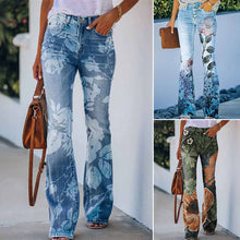 Afbeelding in Gallery-weergave laden, Flare-jeans met 4 knopen