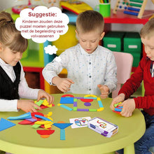 Afbeelding in Gallery-weergave laden, Educatief speelgoed - Vormpuzzel