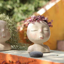 Afbeelding in Gallery-weergave laden, Schattige Hars Cactus Plantenbak